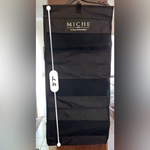 Miche Brand | Large Shell and/or Bag or Purse Hanging  Space Saving Organizer - Picture 4 of 9